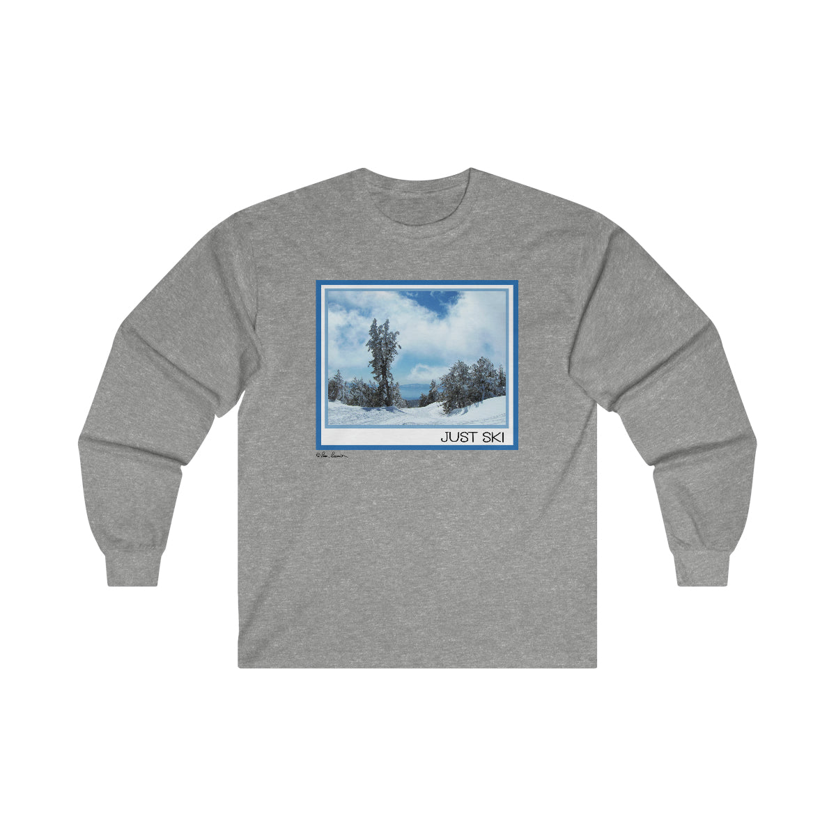 Flat front view of the Sport Grey T-shirt