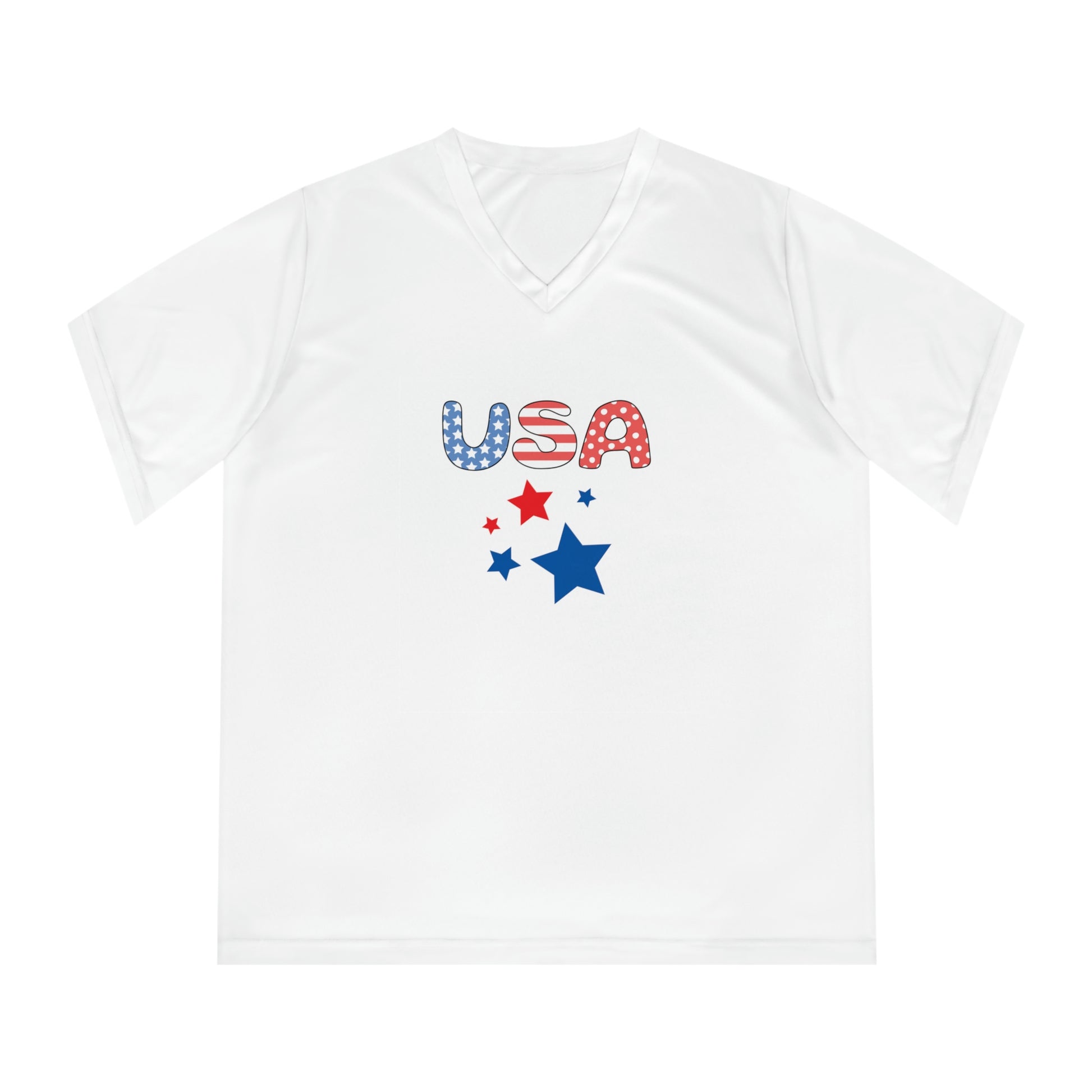 Flat front view of the White t-shirt