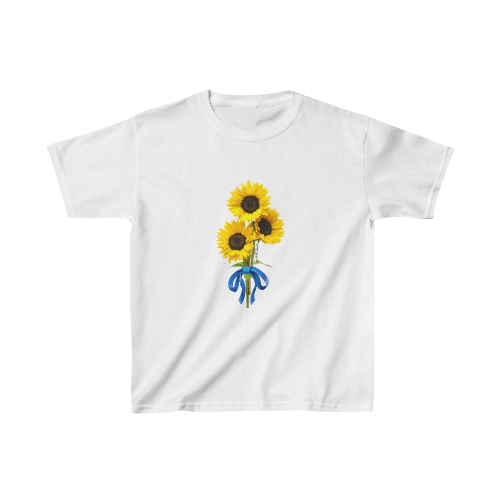 Flat front view of the White t-shirt