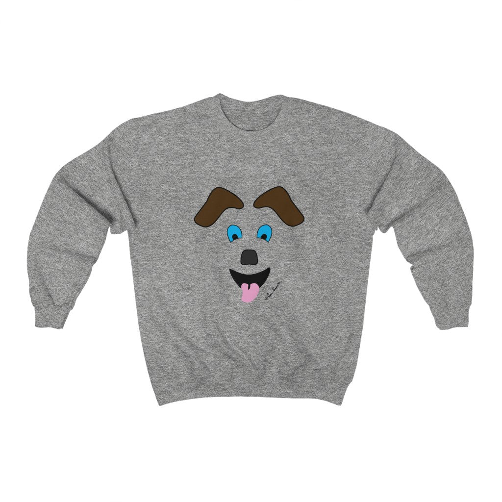 Flat view of the Sport Grey sweatshirt