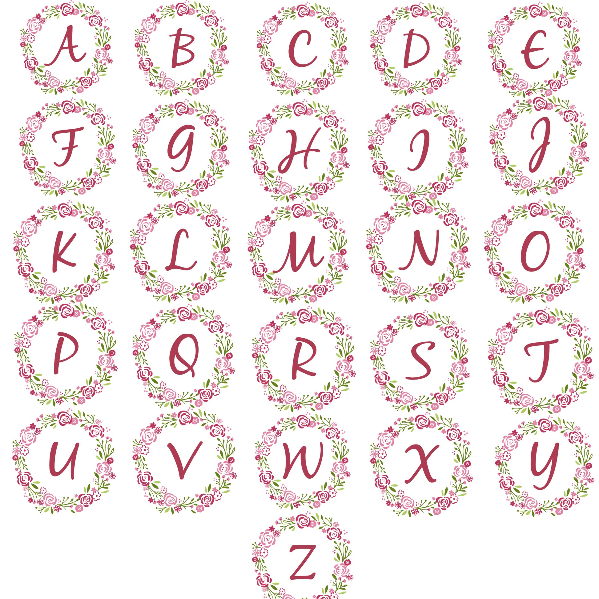 Photo of the Alphabet from A to Z