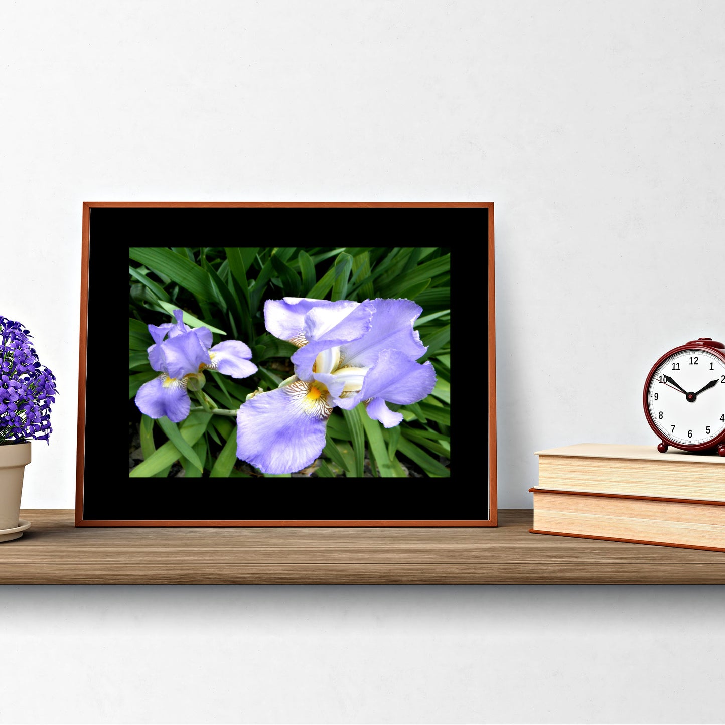 Mock up of Iris Wall Art