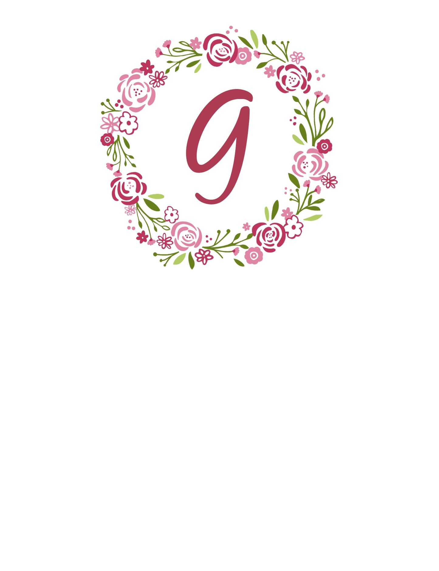 The letter G