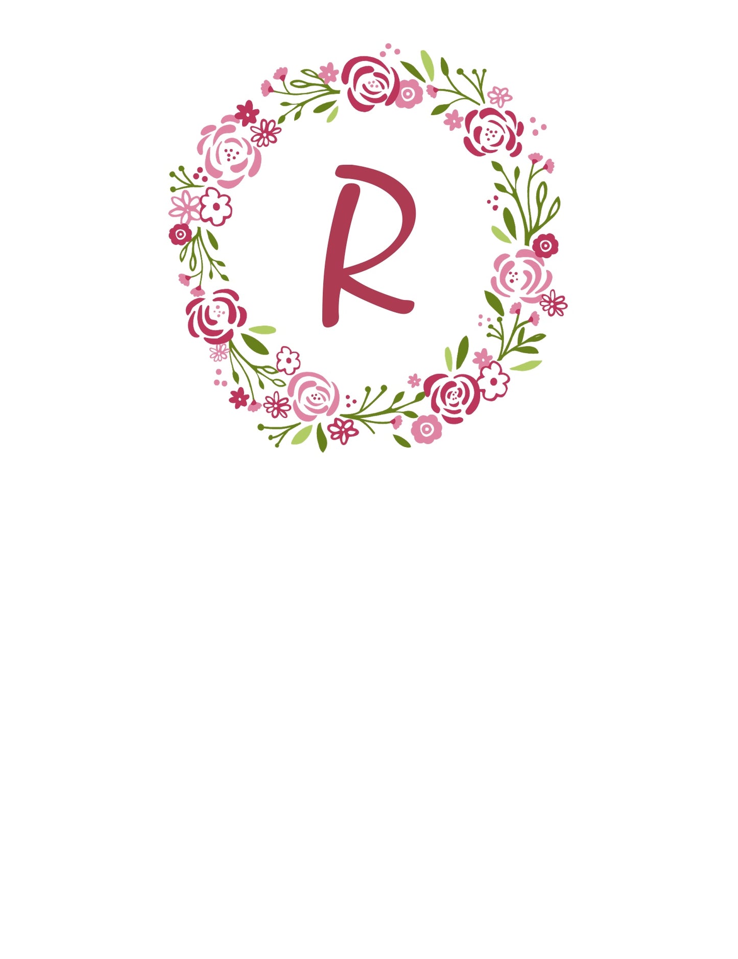 The letter R