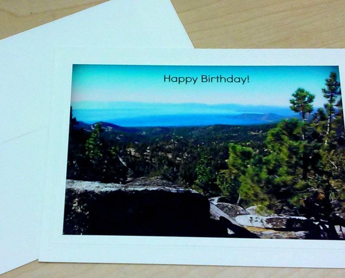 Photo of the unisex Birthday Card