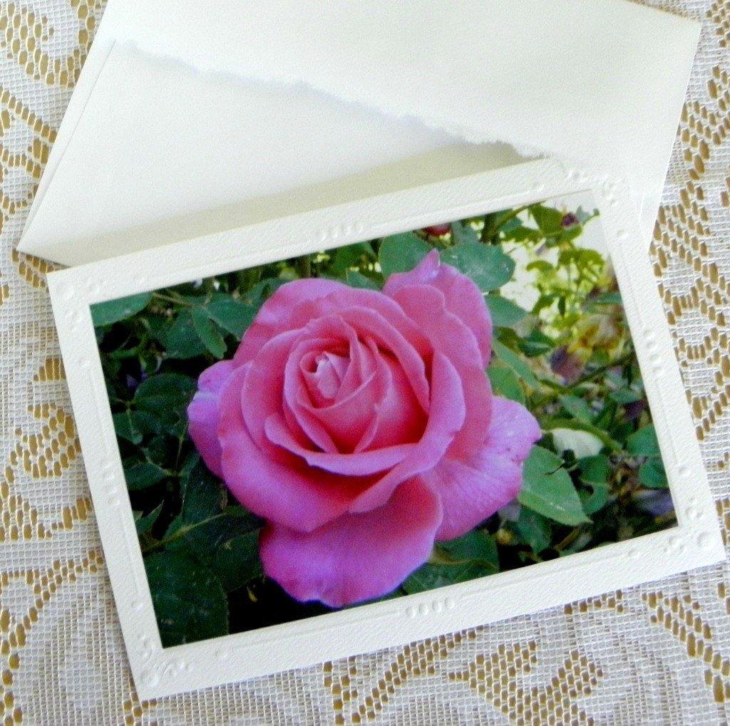 Sample of one of the Nature-Photo Cards with envelope