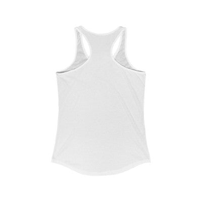 Flat view of the back of this tank-top