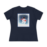 Flat front view of our navy blue t-shirt