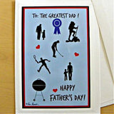 Front view of our Card for Father