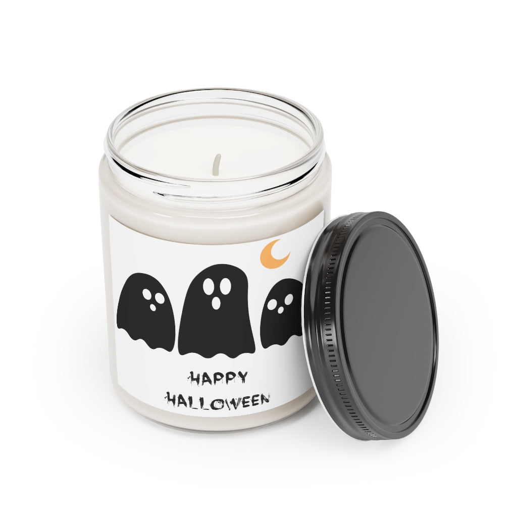 Cinnamon-Scented Halloween Candle: 9 oz.; Soy; Hand-poured