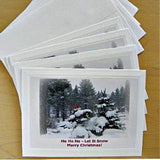 A 4-piece set of Christmas Greeting Cards