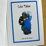 Front view of the greeting card