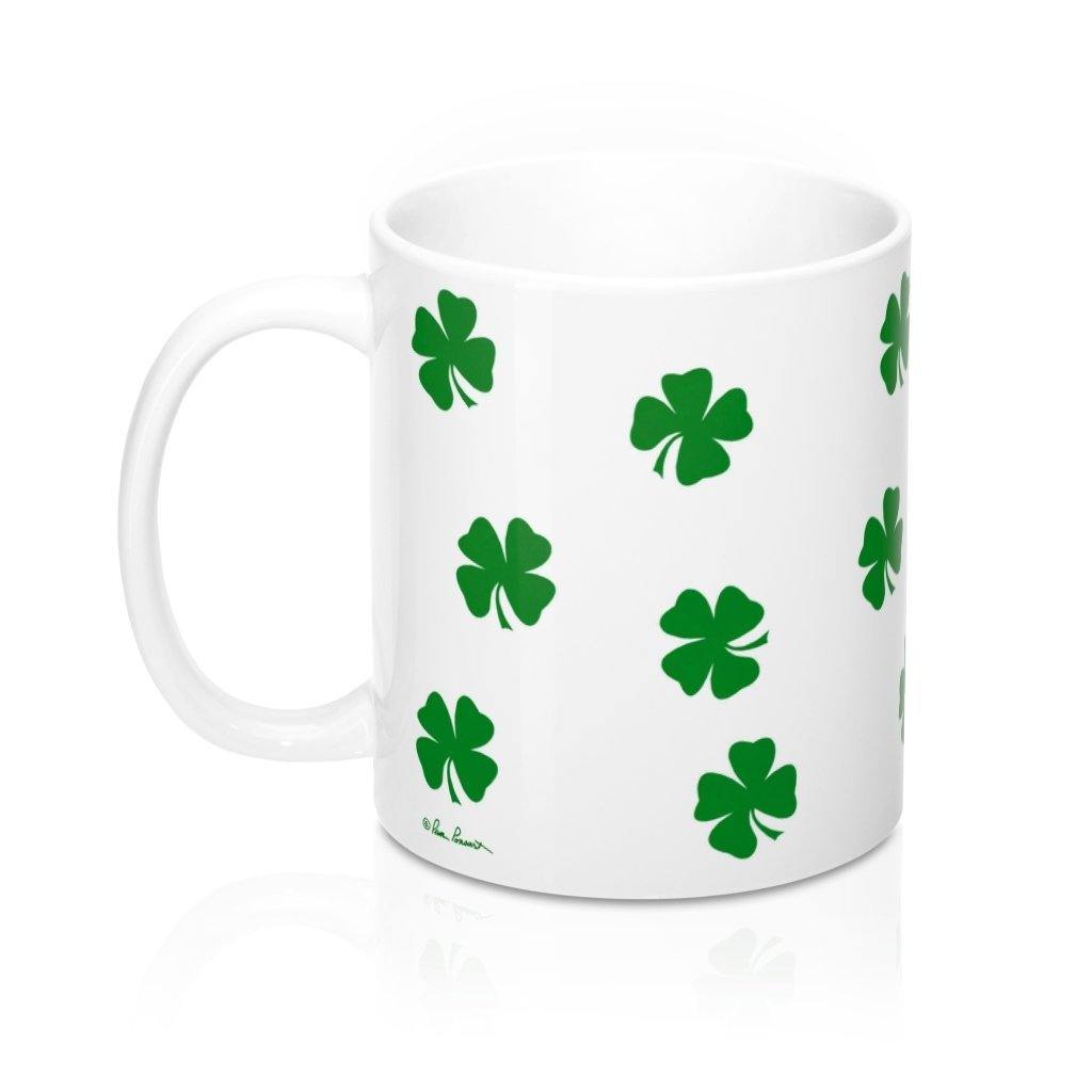 Left view of our Mug o' Luck