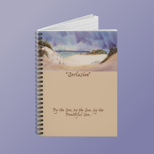 Standing front view of our Sea-Lover Travel Notebook