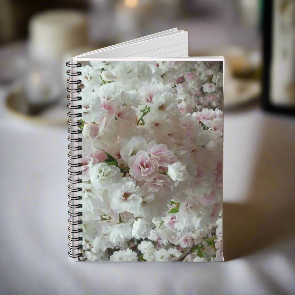 Standing front view of our Wedding Planning Notebook