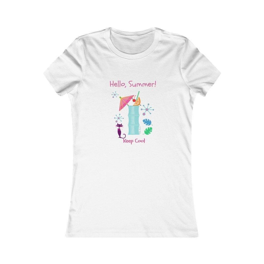 Flat view of our Womens Favorite T-shirt